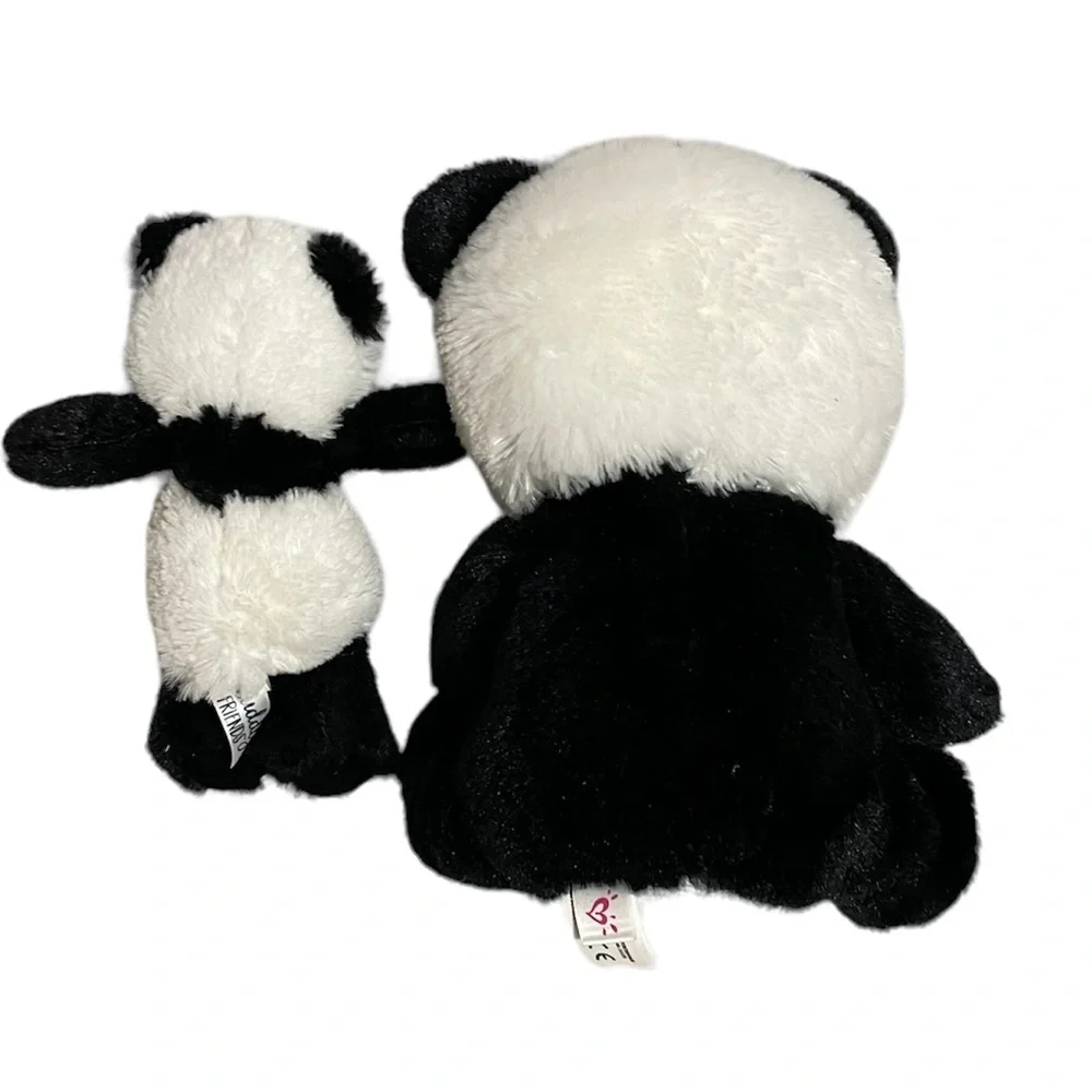 Justice Panda Stuffed Animal with Sparkles
